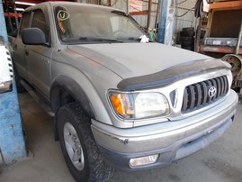 2002 Toyota Tacoma SR5 Silver Crew Cab 3.4L AT 2WD #Z24710